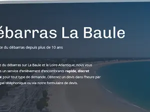 devis débarras Guérande - Debarras La Baule - Débarras de maison et d'appartement à La Baule et présqu'île Guérande