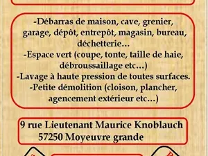 devis débarras Amnéville - 1001services (débarras).