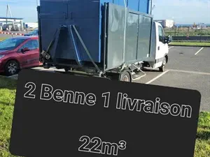 devis débarras Andres - Loca Benne 2M³ 6M³ 9M³ 10M³ 12M³ 30M³