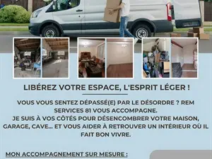 devis débarras Albi - Débarras Rem services 81 - débarras de maison & désencombrement à Le Garric et Tarn