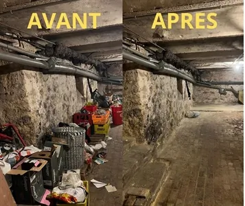 Je débarrasse