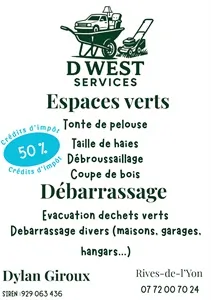 D West Services | Espaces verts et Débarrassage en Vendée